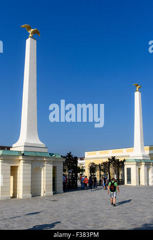 In stile tardo barocco summerresidence Schloss Schönbrunn, Vienna, Austria, il patrimonio mondiale Foto Stock