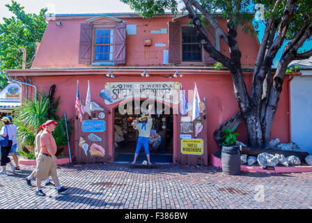 Florida Key West magazzino della Shell Foto Stock