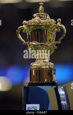 Cardiff, Regno Unito. Giovedì 01 Ottobre 2015 della Coppa del Mondo di Rugby Coppa del Mondo di Rugby 2015, Wales v Fiji presso il Millennium Stadium, il Galles, UK Credit: D Legakis/Alamy Live News Foto Stock