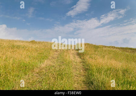 Bella località bulgare paesaggi del lucido giorno di estate Foto Stock