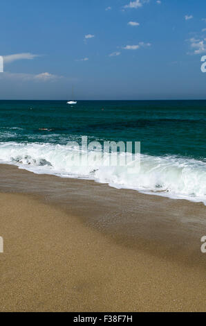 Bella località bulgare paesaggi del lucido giorno di estate Foto Stock