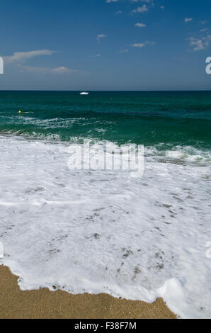 Bella località bulgare paesaggi del lucido giorno di estate Foto Stock