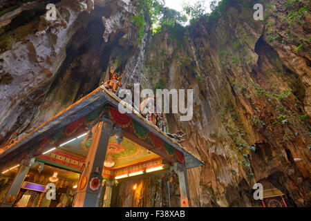 Grotte Batu tempio indù vicino a Kuala Lumpur. Foto Stock