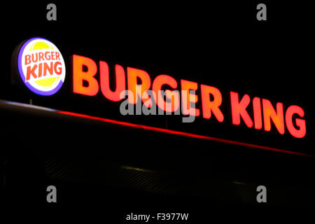 Markenname: 'Burger King', Berlino. Foto Stock