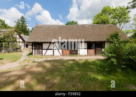 Museo del villaggio Slovinan in Kluki, Polonia Foto Stock