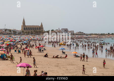 La spiaggia Foto Stock