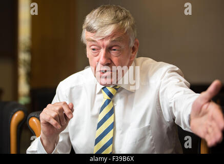 Membro del Parlamento europeo Wim van de Camp Foto Stock