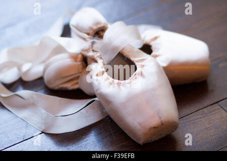 Indossati in Pointe Shoes Foto Stock