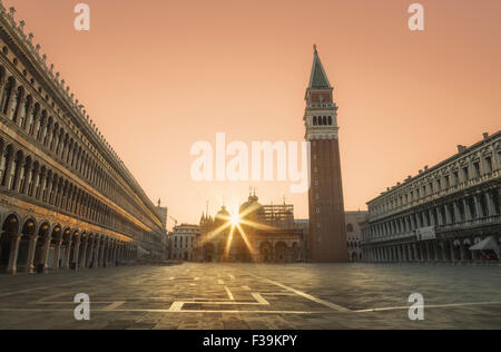 Piazza San Marco, Venezia, Italia Foto Stock