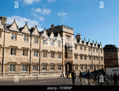 Oriel College di Oxford, Oxfordshire, England, Regno Unito Foto Stock