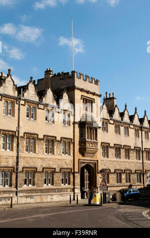 Oriel College di Oxford, Oxfordshire, England, Regno Unito Foto Stock