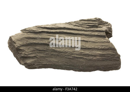 L'ardesia (rocce metamorfiche) Foto Stock