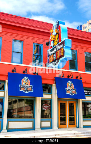 Il Memphis Music Hall of Fame museo Foto Stock