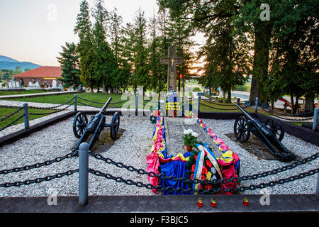 Il rumeno di eroe nazionale, Avram Iancu, tomba di tebea. Foto Stock