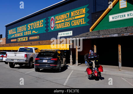 Wall Drug Store - Parete, Dakota del Sud Foto Stock