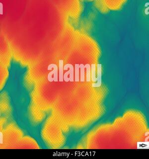 Colorate geometrica astratta sfondo. Mosaico. Illustrazione Vettoriale