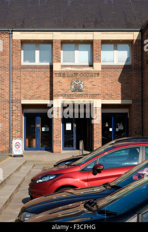 Norwich combinato di tribunali, bishopgate, Norfolk, Inghilterra Foto Stock