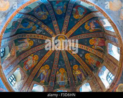 ISTANBUL - 3 maggio: Interno della chiesa del Santissimo Salvatore in Chora" (Kariye Camii) su Mal 3, 2015 a Istanbul, Turchia. Mosaico Foto Stock