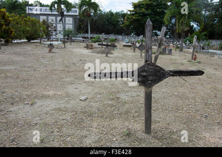 Cimitero fuori Playa Larga sull isola di Cuba Foto Stock