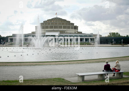 Centennial Hall, Wroclaw,Slesia, Polonia,Unesco Foto Stock