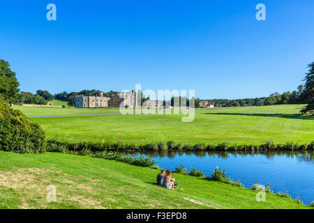 Il Castello di Leeds, vicino a Maidstone Kent, England, Regno Unito Foto Stock