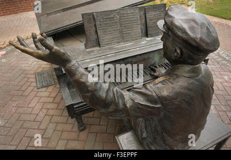 Owen Bradley statua in Nashville Tennessee Foto Stock