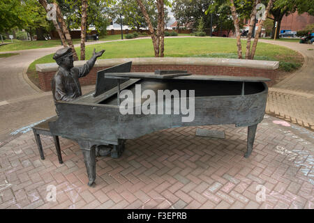 Owen Bradley statua in Nashville Tennessee Foto Stock