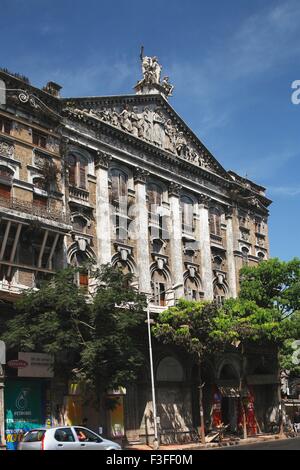 Edificio del patrimonio ; Opera house ; Bombay ora Mumbai ; Maharashtra ; India Foto Stock