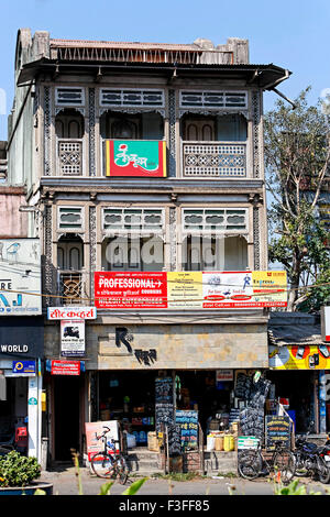 Vecchia casa ; Pune ; Maharashtra ; India Foto Stock