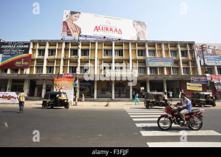 Thiruvananthapuram KSRTC centrale o il Kerala State Road Transport Corporation stazione bus ; Trivandrum Kerala Foto Stock