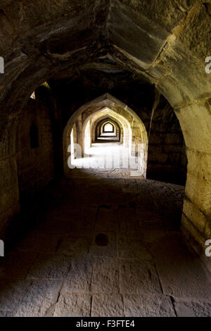 Ibrahim rouza moschea costruita dal Sultano Ibrahim Adil shah II D.C.1580 1626 ; Bijapur ; Karnataka ; India Foto Stock