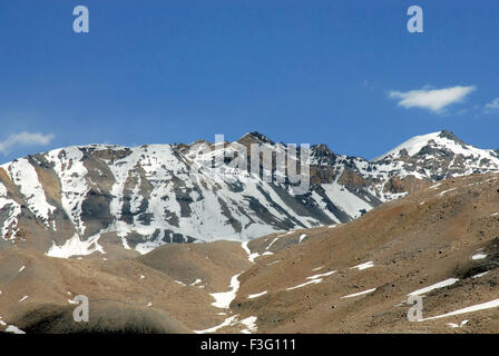 Glacier ; Baralacha La ; Ladakh ; Jammu e Kashmir ; India Foto Stock