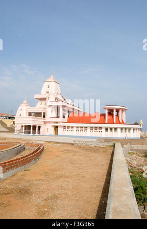 Gandhi Memorial fondata nel 1956 (altezza 79 piedi); Kanyakumari ; Tamil Nadu ; India Foto Stock