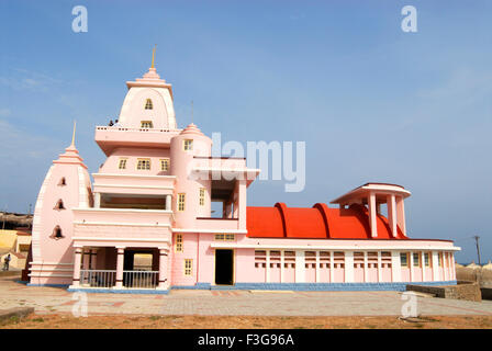 Gandhi Memorial fondata nel 1956 (altezza 79 piedi) ; Kanyakumari ; Tamil Nadu ; India Foto Stock