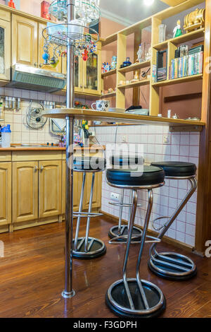 La foto mostra l'interno del cottage Foto Stock