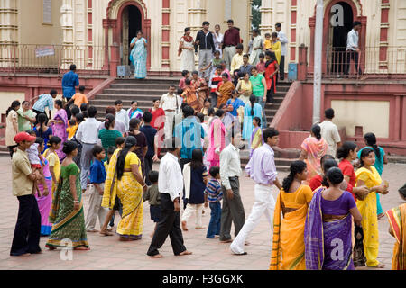 Dakshineshwar Kali Temple Calcutta Kolkata West Bengal India Foto Stock