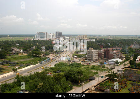 Rajarhat Township, Newtown, New Town, Calcutta, Kolkata, Nord 24 Parganas, Bengala Occidentale, India, Asia Foto Stock