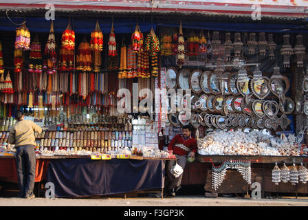 Bangle shop ; Haridwar ; Utttar Pradesh ; Uttarakhand ; India ; Asia Foto Stock