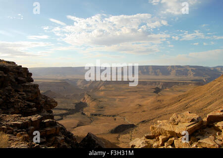 Il Fish River Canyon - Namibia Foto Stock