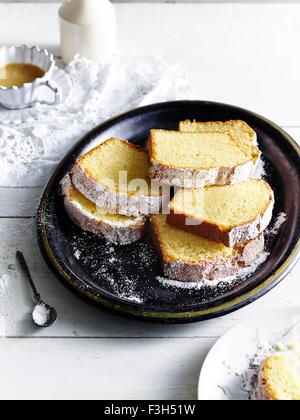 Francese torta di yogurt Foto Stock