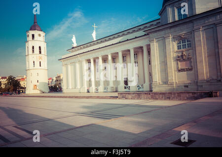 Cattedrale di Vilnius, Lituania Foto Stock