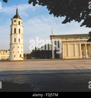 Cattedrale di Vilnius, Lituania Foto Stock