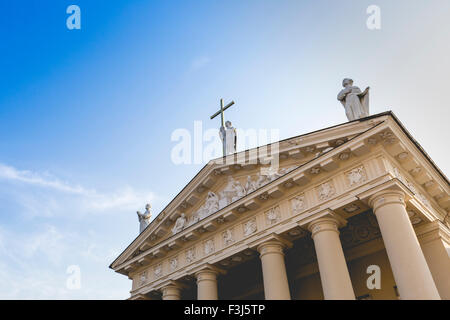 Cattedrale di Vilnius, Lituania Foto Stock