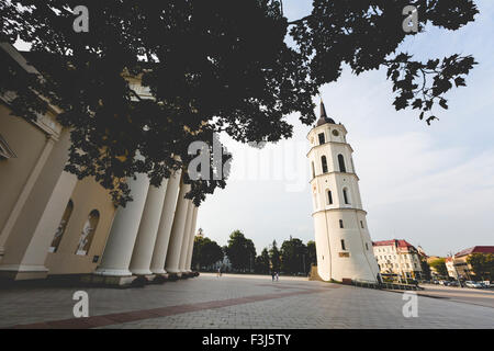 Cattedrale di Vilnius, Lituania Foto Stock