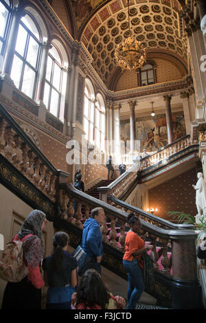 Open House giorno al Foreign & Commonwealth Office - lo scalone , London REGNO UNITO Foto Stock