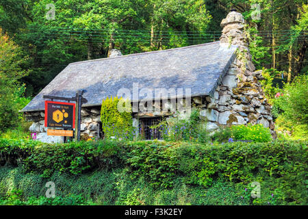 Ty Hyll, Il Brutto House, Betws-y-coed, Wales, Regno Unito Foto Stock
