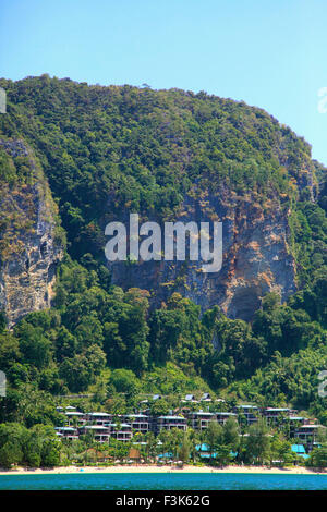 Thailandia, Krabi Ao Nang, Phai Plong Beach, Centara Resort, Foto Stock