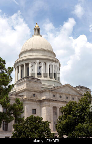 L'Arkansas Capital building si trova in Little Rock, Arkansas, Stati Uniti d'America. Foto Stock