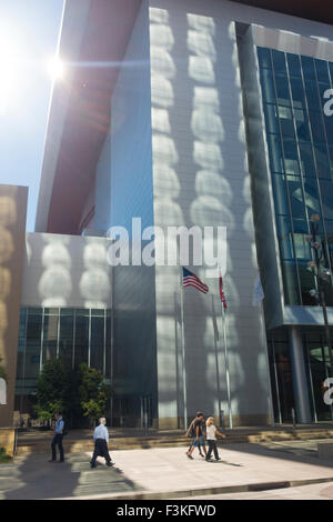 La musica nel centro di Nashville Tennessee TN Foto Stock