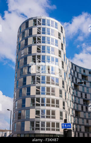 Jessop edificio, Blackwall, London, England, Regno Unito Foto Stock